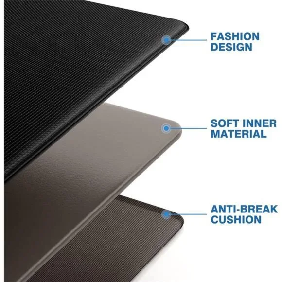 Kitchen Mats 2PCS Kitchen Rugs Cushioned Anti Fatigue Kitchen Mats Non Slip - Picture 5 of 7